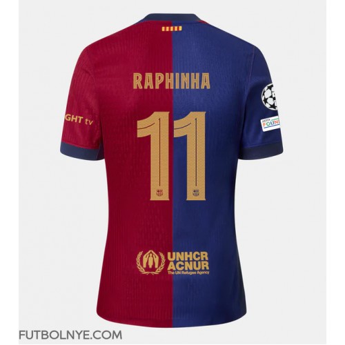 Camiseta Barcelona Raphinha Belloli #11 Primera Equipación 2024-25 manga corta